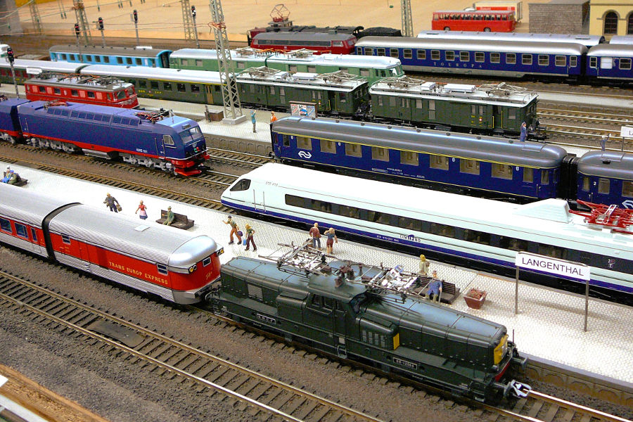 60 Jahre MECS internationale Züge in Langenthal